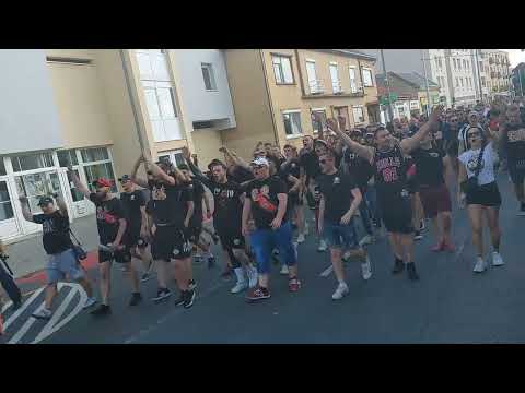 Siófok v. DVTK 22/23 - Ultras Diósgyőr, Vonulás I.