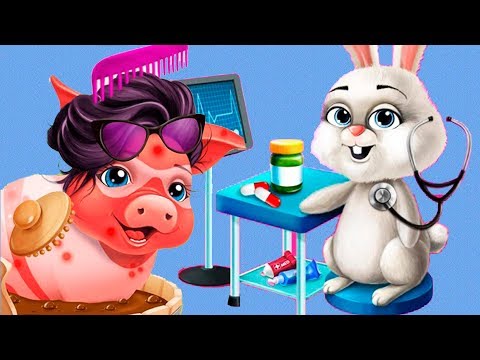 Fun Animal Pet Care - Cute Animal Doctor Care Farm Animals -  Animal Hospital App For Kids