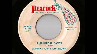 Clarence "Gatemouth" Brown - Just Before Dawn (Peacock)
