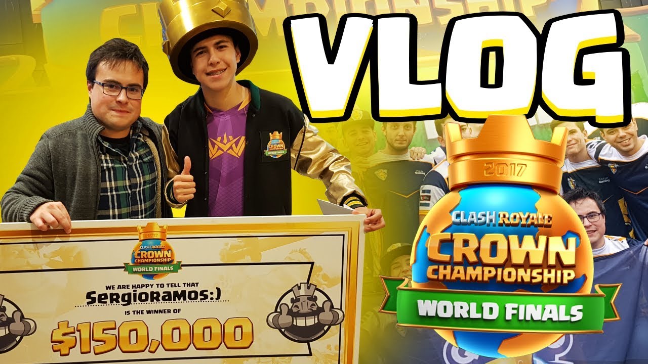 VLOG DE LOS MUNDIALES DE CLASH ROYALE!! Junto con Antrax, byViruZz, WithZack y Anikilo