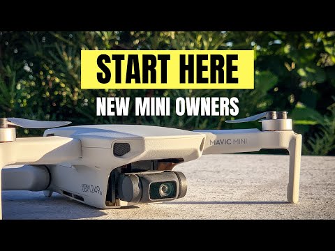 FIRST FLIGHT TUTORIAL  🔵 DJI MAVIC MINI FULL BEGINNERS GUIDE (2:2) 🔵