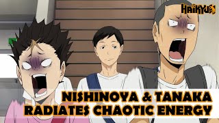 Nishinoya & Tanaka Being Chaotic Crackheads