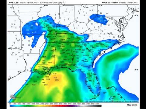 Weather Xtreme Video for Sunday, March 14, 2021