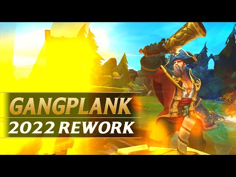 GANGPLANK MINI REWORK 2022 Gameplay Spotlight Guide - League of Legends