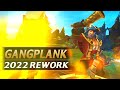 GANGPLANK MINI REWORK 2022 Gameplay Spotlight Guide - League of Legends
