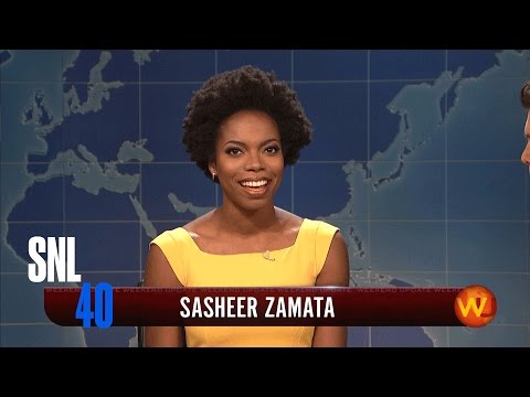 Weekend Update: Sasheer Zamata - Saturday Night Live