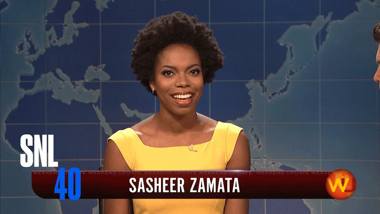 Weekend Update: Sasheer Zamata - Saturday Night Live