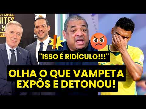 ABSURDO??? “MERMÃO, eu FIQUEI SABENDO que…” OLHA o que VAMPETA EXPÔS e DETONOU do BRASIL NA COPA!