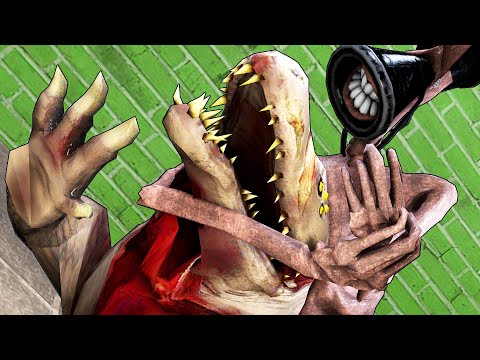 БИТВА SCP! SCP СИРЕНОГОЛОВЫЙ VS НЕУЯЗВИМАЯ РЕПТИЛИЯ!