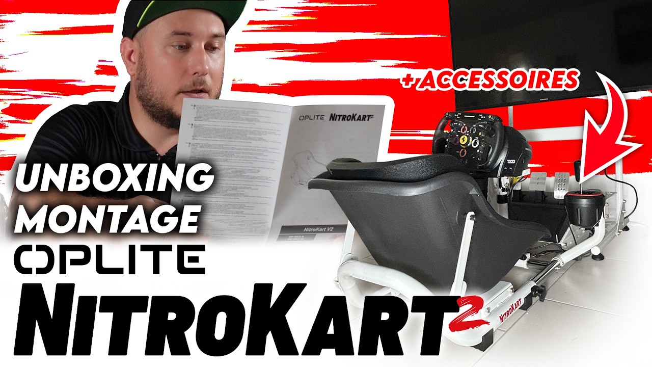 Oplite NitroKart 2 : unboxing, montage et premières impressions