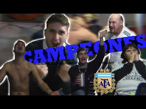 Reaccion de Hinchas - Argentina 1 - 0 Brasil Final Copa América 2021