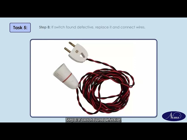 Check find,Fault and test the electrical and other system components