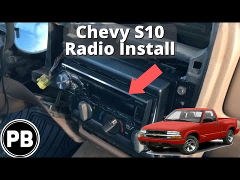 1998 - 2004 Chevy S10 Blazer Sonoma Radio Install