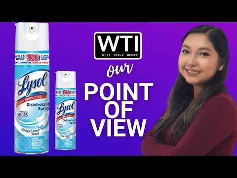 Lysol Disinfectant Spray - WTI product video review