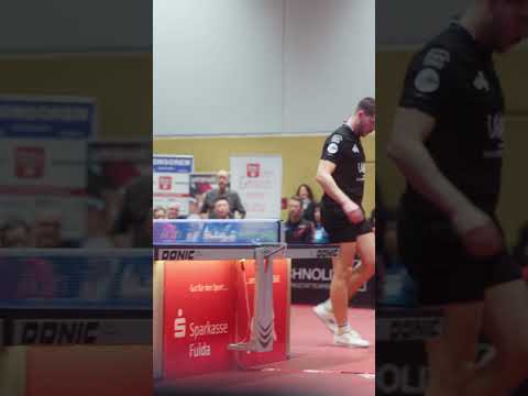 Patrick Franziska backhand banana masterclass tabletennis - 1. FC Saarbrücken TT
