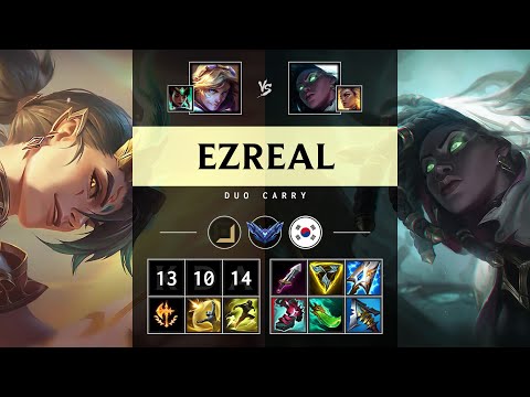 Ezreal ADC vs Senna - KR Diamond Patch 25.16