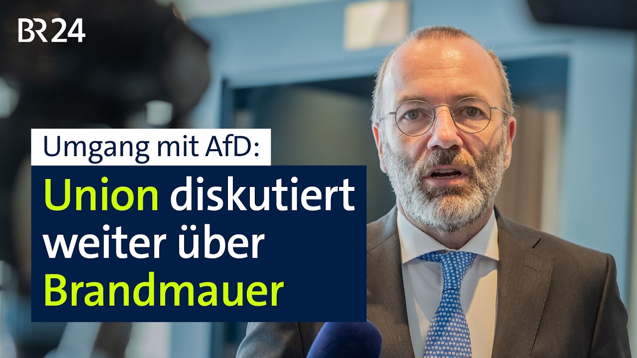 Brandmauer: Manfred Weber verlangt weniger Abschottung zur AfD