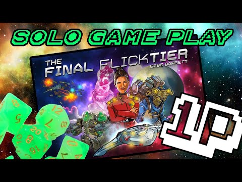 Final Flicktier Solo Gameplay - Setup, Components, and Rules