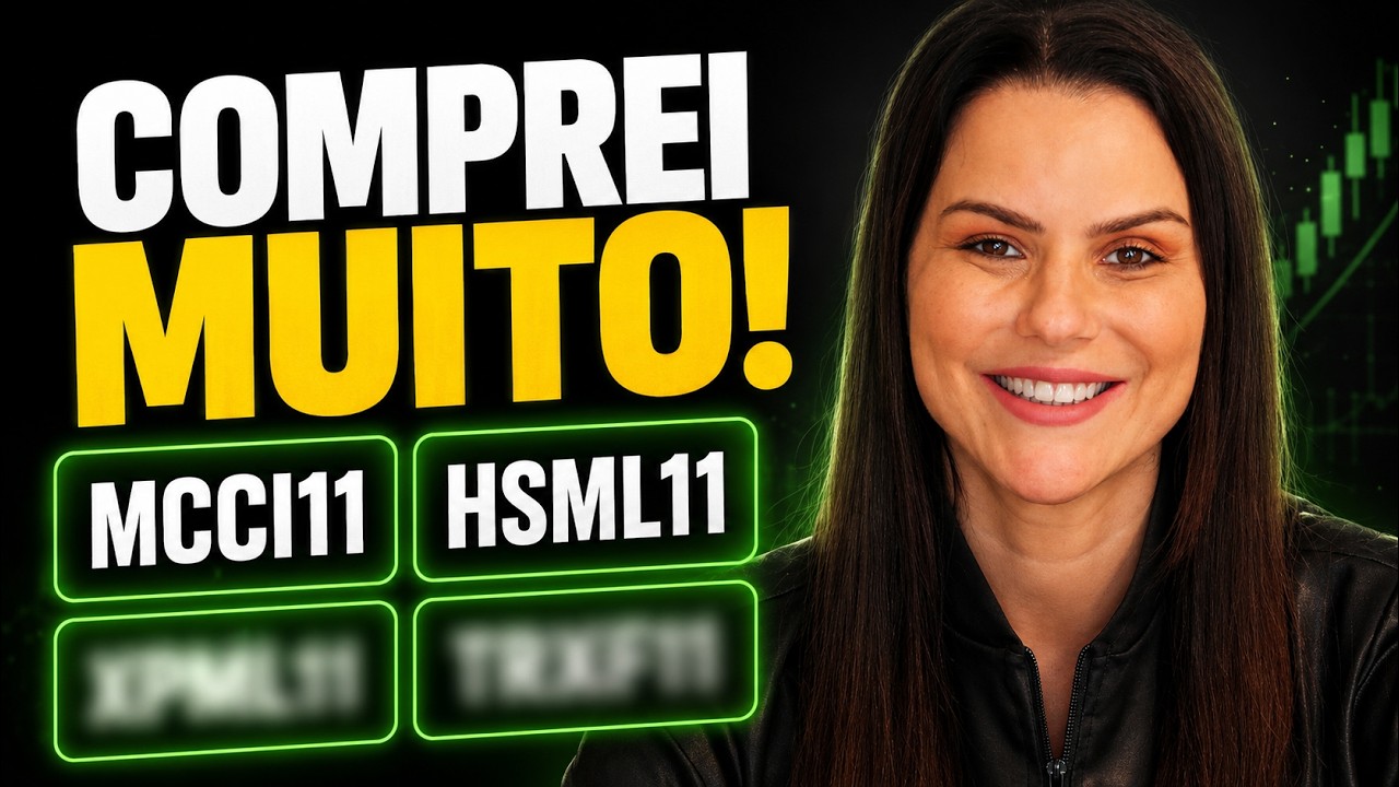 APROVEITEI A QUEDA DOS FIIS E COMPREI MUITO! QUAIS EU COMPREI?