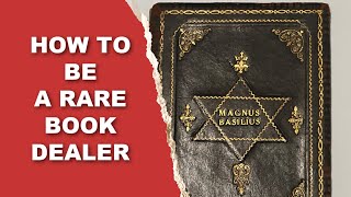 HOW TO BE A RARE BOOK DEALER. #rarebook #bookselling #antique #booktok #booktube