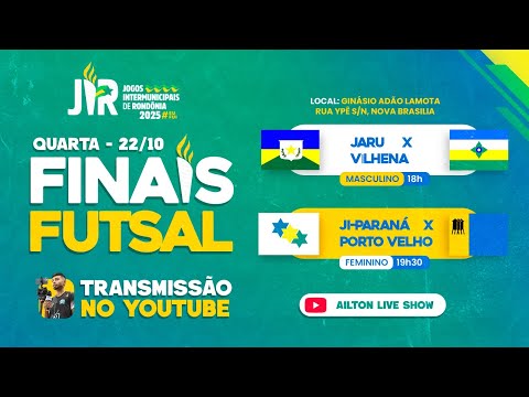 🏆 Grandes Finais do JIR 2025 – Ao Vivo!