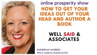 How To Get Your Ideas Out Of Your Head And Author A Book