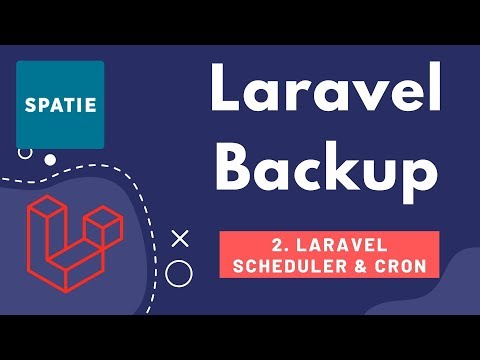 2 Laravel Backup by Spatie Laravel Scheduler CronJobs