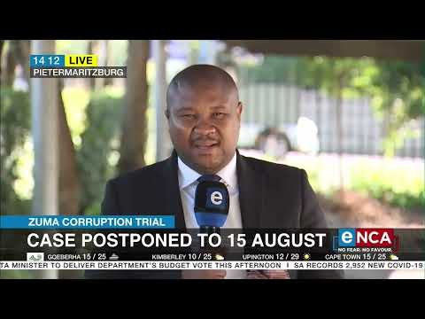Jacob Zuma trial Court awaiting Downer decision