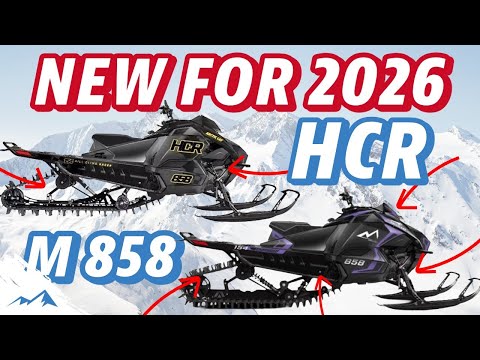 New 2026 Arctic Cat M 858 Sno Pro + HCR Sled Updates – What's New & Improved? (Sleds available now!)
