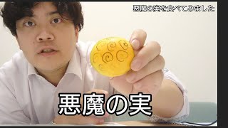 悪魔の実を食べてみました