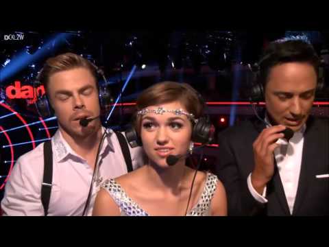 Week 5 - Derek Hough & Sadie Robertson - Live Camera Lacey & Dominic