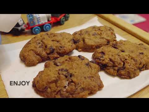 [CookingChloe #001] 2019.03.21 Chocolate chip cookies 巧克力豆软饼干