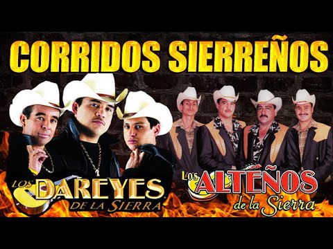 Los Dareyes De La Sierra, Los Alteños De La Sierra Corridos y Canciones Perronas Mix