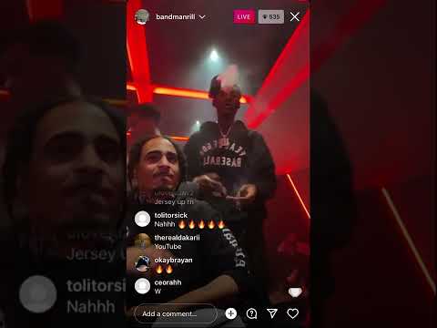 Sha ek x bandmanrill on live unreleased song🔥
