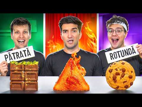 MANCARE PATRATA vs ROTUNDA vs TRIUNGHIULARA!