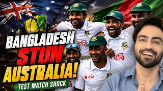 AUSTRALIA STUNNED! Bangladesh Create HISTORY With 9-Wicket Test Win