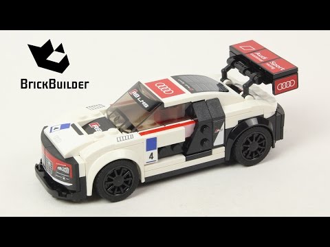 Vidéo LEGO Speed Champions 75873 : Audi R8 LMS ultra