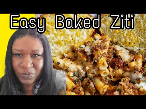 Easy Baked Ziti