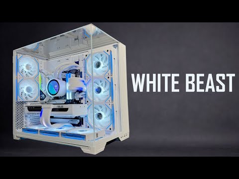 I Built the Cleanest White Gaming PC Ever 2026