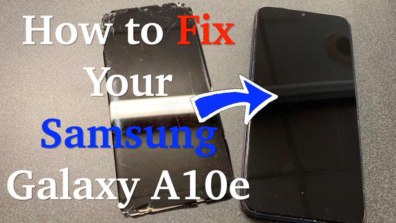 Samsung Galaxy A10e Fix & Replace Cracked Screen | How to fix Galaxy A10e screen | NexTutorial
