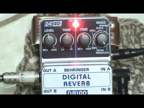 Behringer DR100 Digital Reverb 2000s - White image 8