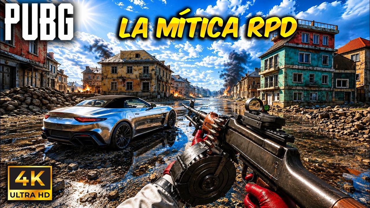 LA NUEVA ARMA RPD de 100 BALAS en PUBG esta MUY ROTA! 😨 NUEVA META? LA TIENEN QUE NERFEAR?
