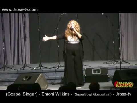 James Ross @ (Gospel Singer) - Emoni Wilkins - "SuperBowl Gospelfest" - Jross-tv