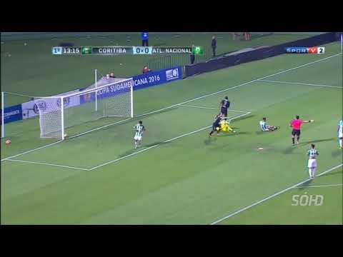 Coritiba 1x1 Atlético Nacional - Montagem