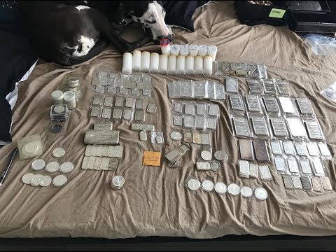 Huge Silver Stack Collection Video - 982.5 Oz Pure! Video #1