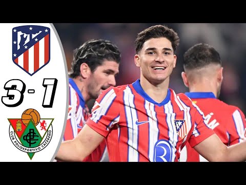 Atletico Madrid vs Cacereño 3-1 - All Goals & Highlights -2024