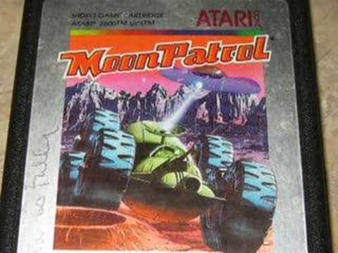 Classic Game Room - MOON PATROL review for Atari 2600
