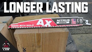 Milwaukee NITRUS AX Recip Blades | Lasts Longer 2026
