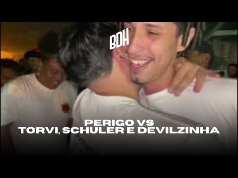 ( A MELHOR DO SÉCULO 😂) PERIGO X TORVI, SCHULER E DEVILZINHA - SEMI FINAL - BDH265