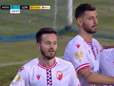 FK Mladost Lucani 0-1 FK Crvena Zvezda Belgrad  